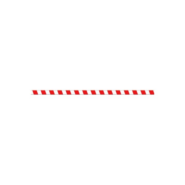 Accuform Accuform Tough-Mark Heavy-Duty Message Strip, Red/White Stripes, 2inx48in PTP214 - main